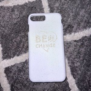 Pela phone case for iphone 6/6s/7/8 plus white - be the change
